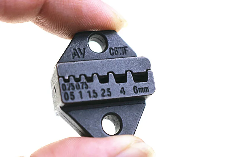 Пресс форма для ручных обжимных плоскогубцев серии SN 0 25 6 мм2 24 10AWG|crimping pliers|crimping