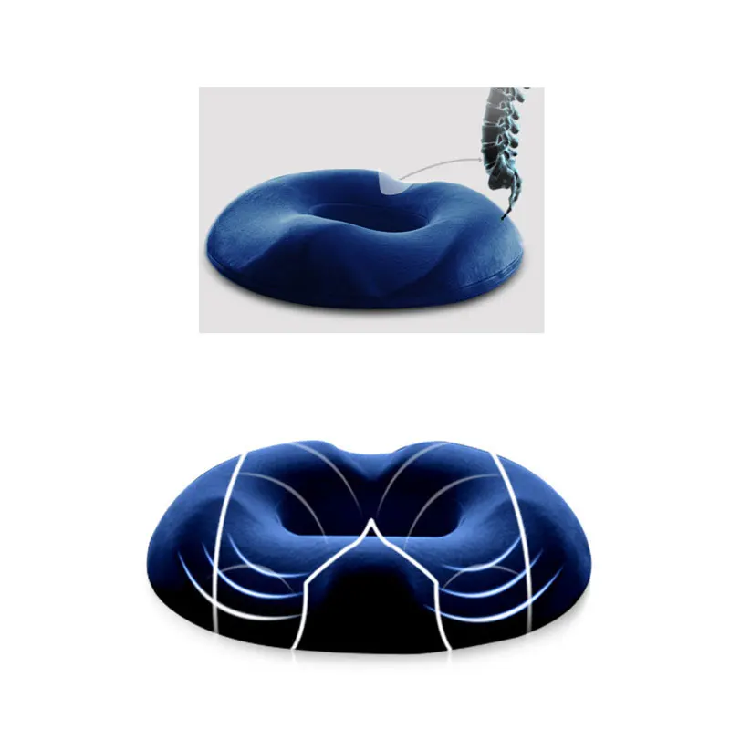 

Massage Seat Anti hemorrhoids Cushion Hip Push Up Yoga Orthopedic Comfort Foam Tailbone Pillow Car Office Chair Seat Cushion Pad