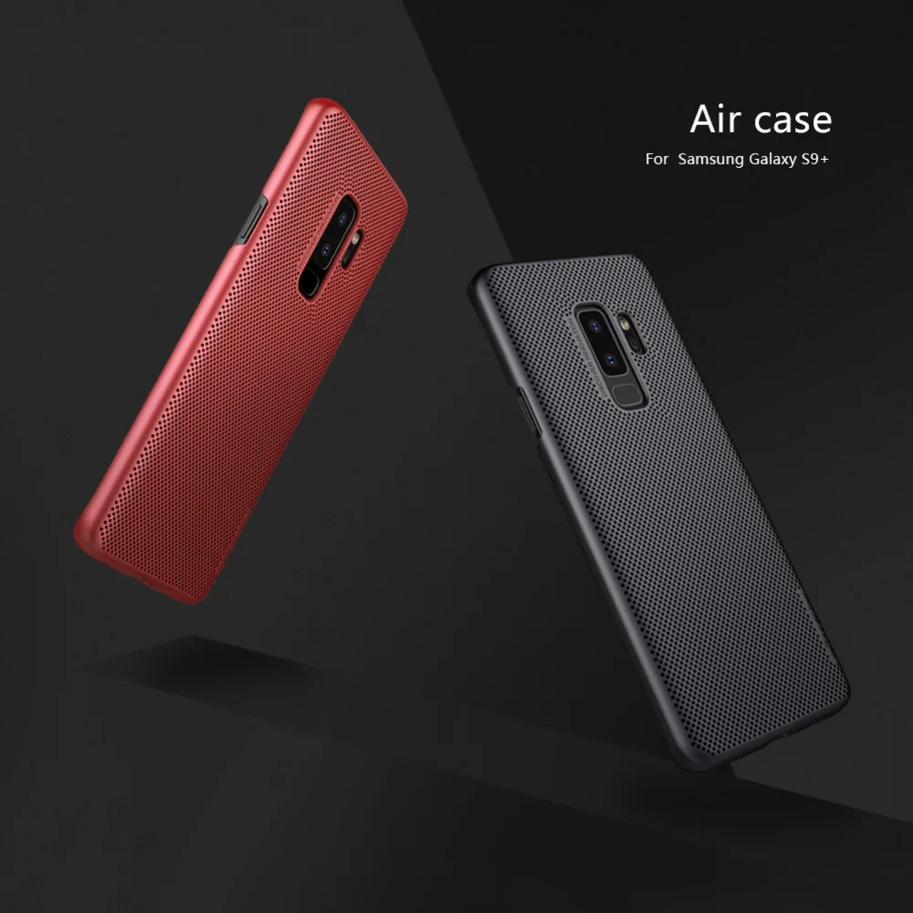 

NILLKIN Heat Dissipation PC Cases For Samsung Galaxy S9 Plus Air Case Luxury Full Protect Cover For Galaxy S9 Plus Phone Bags