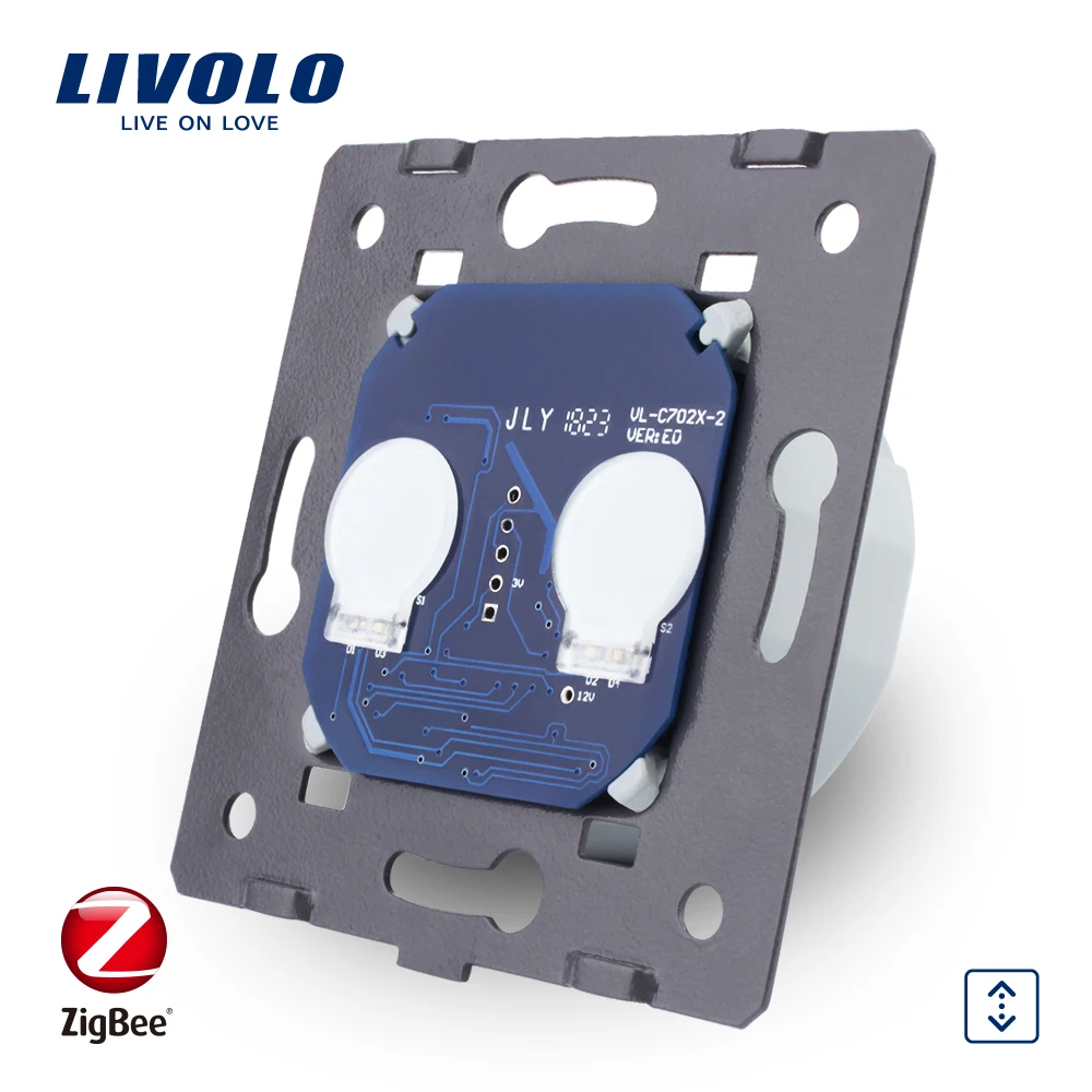 Livolo ЕС Стандартный сенсорный Управление дома светодио дный ZigBee Шторы