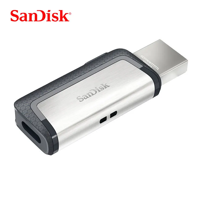 Sandisk 128 GB USB флэш накопитель 64 Extreme Тип C 256 Pen Drives 32 USB3.1 Flashdisk двойной OTG Memory Stick 150 МБ/с.