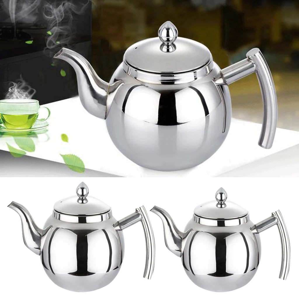 Stainless steel Tea Kettle Pot Teapot with Mirror Finish Stove Top Tea