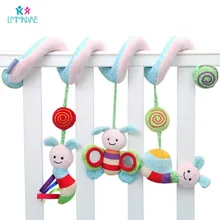 Детская кровать соска заводные игрушки Музыка звуков пчелы, насекомые детская кроватка вокруг кровати сигнальные звонки Мультяшные плюшевые игрушки детские постельные принадлежности наборы