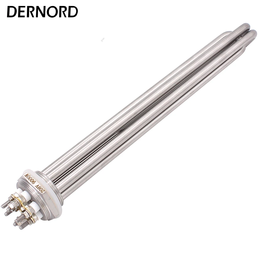 DERNORD 208v 9kw Electric Water Distiller Heating Heater Element 1.5"NPT Thread Stainless Steel
