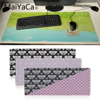 

MaiYaCa New children girl Cute animal Bear rabbit pattern Laptop Gaming Mice Mousepad Soft Rubber Professional anime Mouse Pad