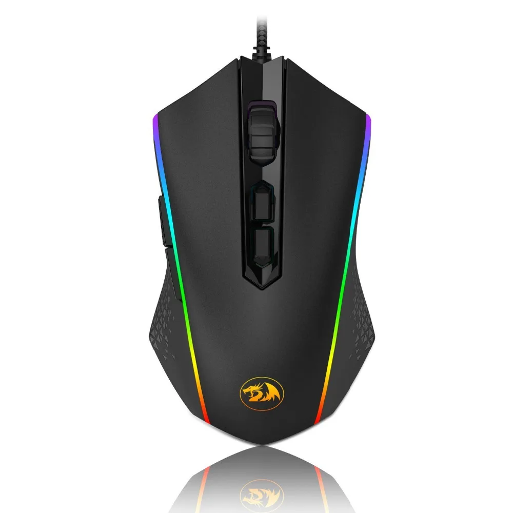 M710 Gaming Mouse, High Precision Ambidextrous Programmable Gaming