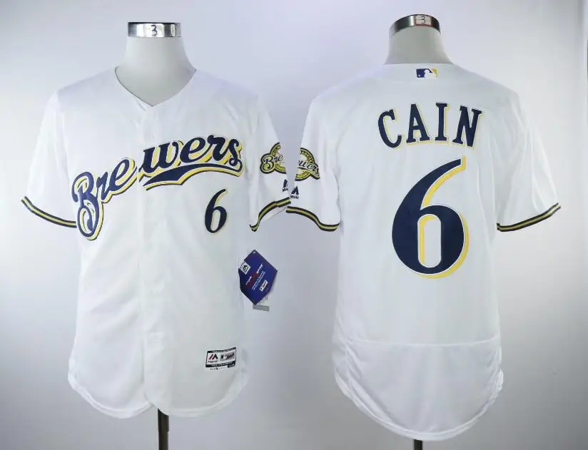 MLB 2018 Новый Для Мужчин's Милуоки Эрик Thames Кристиан Yelich Лоренцо - Цена: 