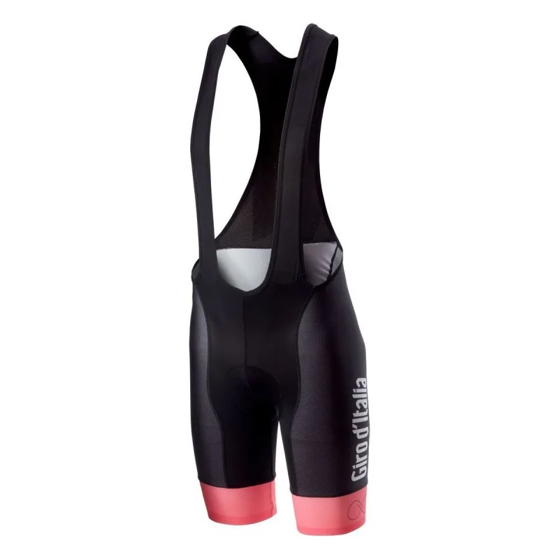 pink bib shorts Tour de italy italia team летние майки для велоспорта быстросохнущая велосипедная Одежда MTB Ropa Ciclismo велосипедный Майо с коротким рукавом - Цвет: pink bib shorts