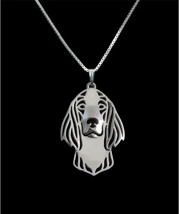 Wholesale Unique Handmade Boho Chic Irish Red and White Setter Necklace Female/Male Gift Jewelry Pendant--12pcs/Lot | Украшения и
