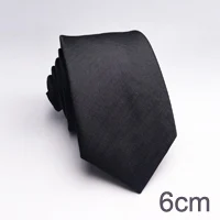 HUISHI классические простые черные мужские галстуки бизнес полосы 8 см и 6 см галстуки жаккардовые тканые полиэстер тонкий свадебный подарок - Цвет: TP-17