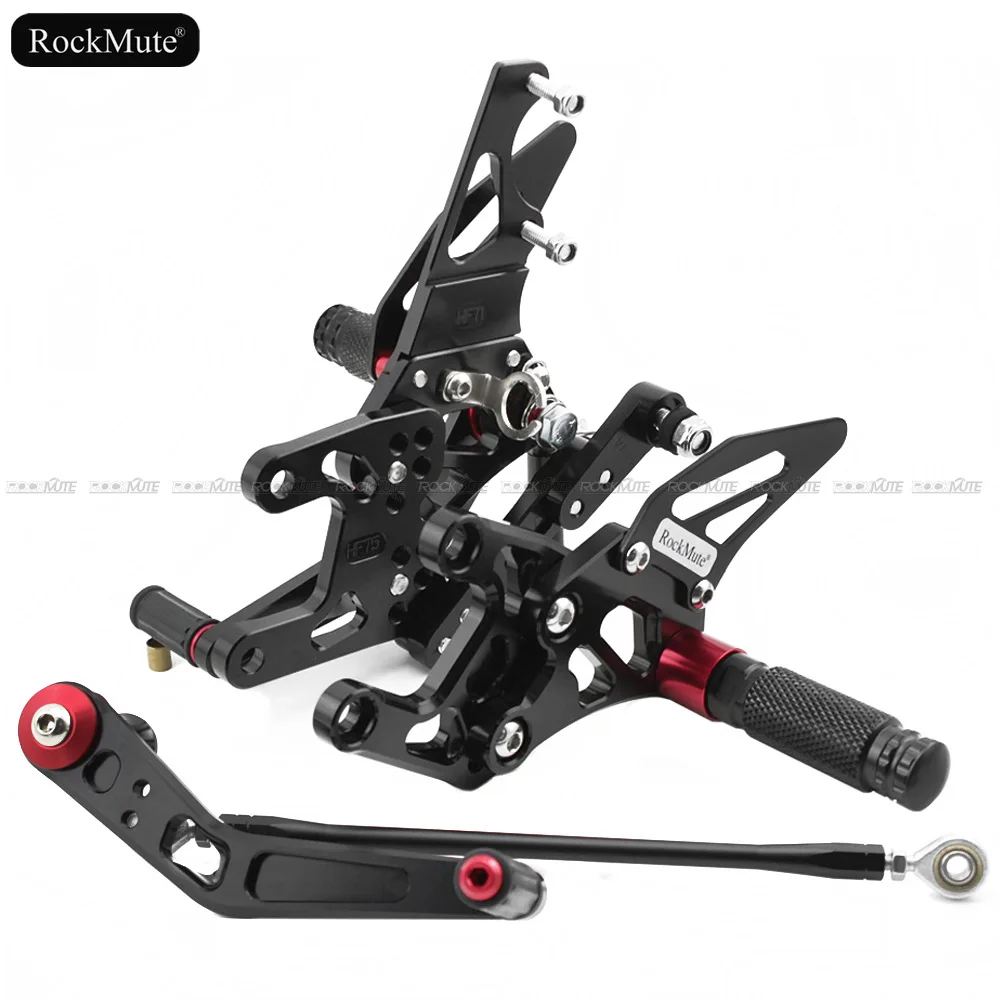 Gold CNC Motorbike Adjustable Foot Rests for CBR1000RR 2012-2017 Rearsets
