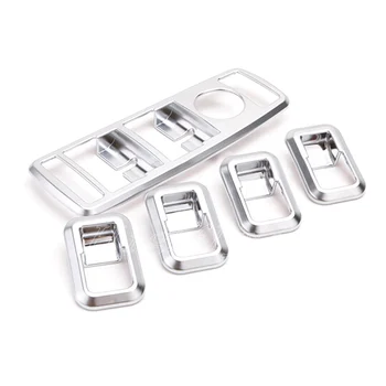 

For Mercedes-Benz GLE W166/GLE Coupe C292 Window Switch Button Cover Trim Decor ABS 2015 2016