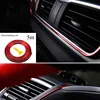 Decoración de interior para coche, tiras moldeables para el borde del tablero de mandos, accesorio universal para automóviles, estilismo para el vehículo, 5m ► Foto 2/6