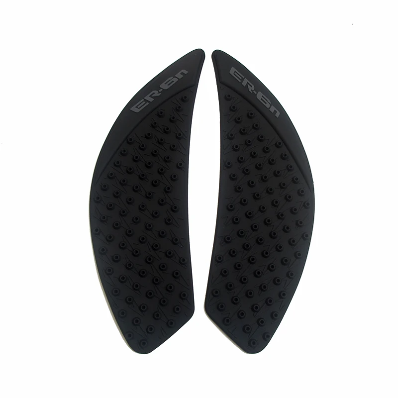 MTCLUB ER6N ER-6N ER 6N Motorcycle 3M Anti slip Fuel Tank Pad Side Gas Knee Grip Traction Pads for Kawasaki ER-6N 2006-2015 (2)