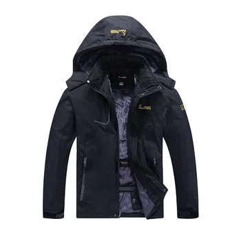

Men's Autumn Outdoor Sport Jacket Winter Fleece Thermal Waterproof Windbreaker Climbing Camping Hiking Coat Skiing Jackets