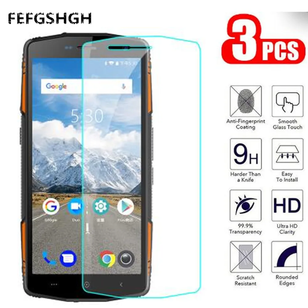 Закаленное стекло 2.5D 9H для Leagoo XRover Защитное C защитная пленка | Мобильные телефоны