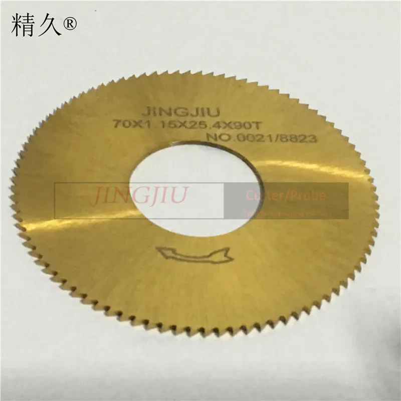 Пильный диск 70X1.15X25.4 (8823) в HSS для машины Gladaid GL 368A 368C KL 918 888A 888C 333A (3 шт.)|Слесарные