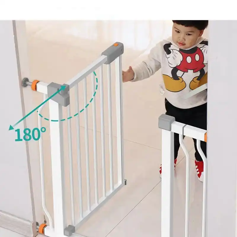 Stairway And Hallway Wall Mounted Baby Gate Proofing Stair Balcony