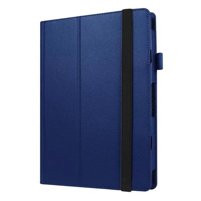 IBuyiWin Магнитный чехол-подставка из искусственной кожи для lenovo MiiX310 MiiX210 10," планшет Funda чехол+ Бесплатный OTG+ сенсорная ручка - Цвет: dark blue