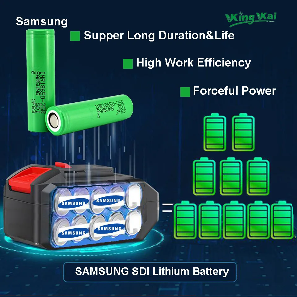 330N/M 1/" Большая Мощность крутящий момент бесщеточный беспроводной samsung литиевая батарея автомобиль и рама ударный электрический ключ