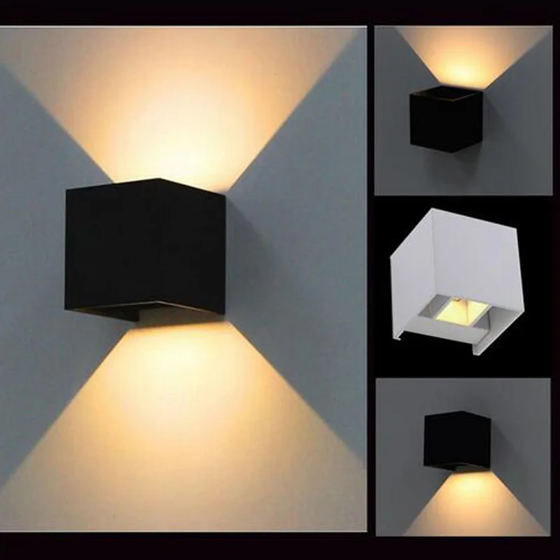 Ip65 Cube Adjule Surface Mounted Outdoor Led Lighting Ip65 Cube Adjule Surface Mounted Outdoor Led Lighting Wall Light Up Down Lamp In Indoor Lamps From Lights On