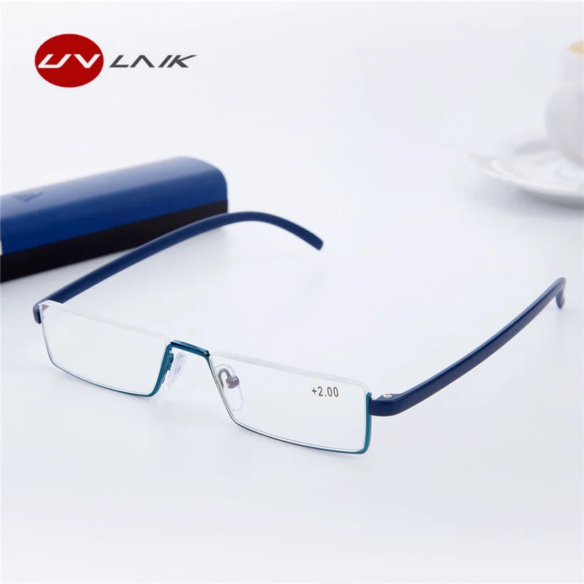 UVLAIK TR90 очки для чтения, для женщин и мужчин, легкая оправа, линзы из смолы, очки для дальнозоркости, очки для чтения по рецепту