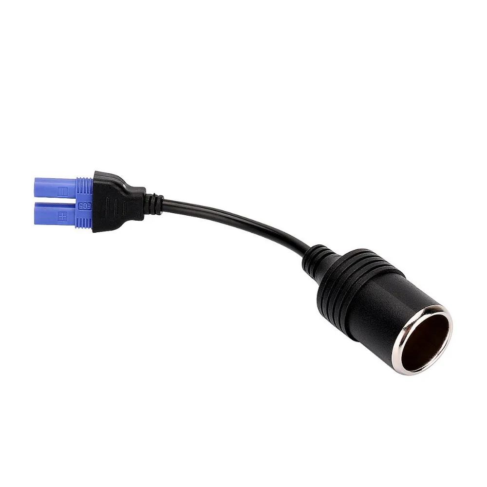 PUSHIDUN EC5 Cigarette Lighter Socket Adaptor for Portable Jump Starter