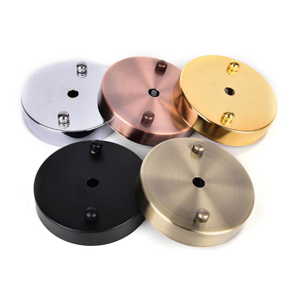 

1PCS 100mm Vintage Pendant Light Lamp Disc Base Ceiling Canopy Wall Sconce Mount LED Base High Quality