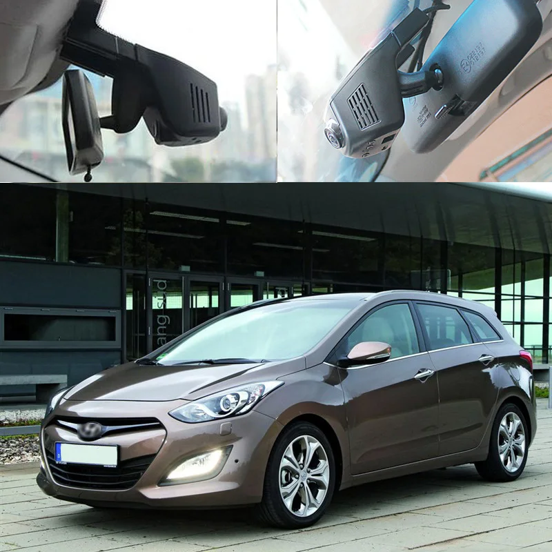 US $54.87 BigBigRoad For Hyundai I30 Car Wifi DVR Video Recorder FHD 1080P Novatek 96672 Hidden Installation Night Vision