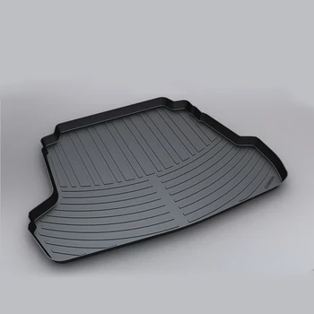

Trunk carpet special tail box pad TPO synthetic rubber stereo trunk mat high Anti Slip For Hyundai Sonata