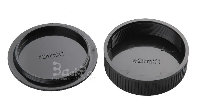 

M42 Camera Lens Cap Cover Protective (Body Front & Rear Cover) 42mm Thread Mount [No Tracking]