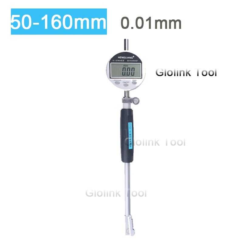 50-160 mm 0.01mm Digital Bore Gauge Hole Diameter Measuring Gauge Bore Gauge Indicator Measuring Tool