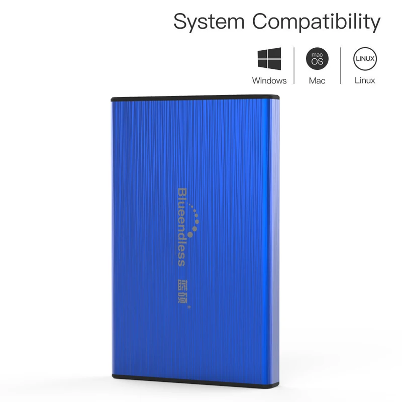 Online 2,5 pulgadas USB 3,0 disco duro externo de 120GB 250GB 320GB 500GB 750GB 1TB HDD de 2TB HD para PC ordenador portátil Mac disco duro portátil