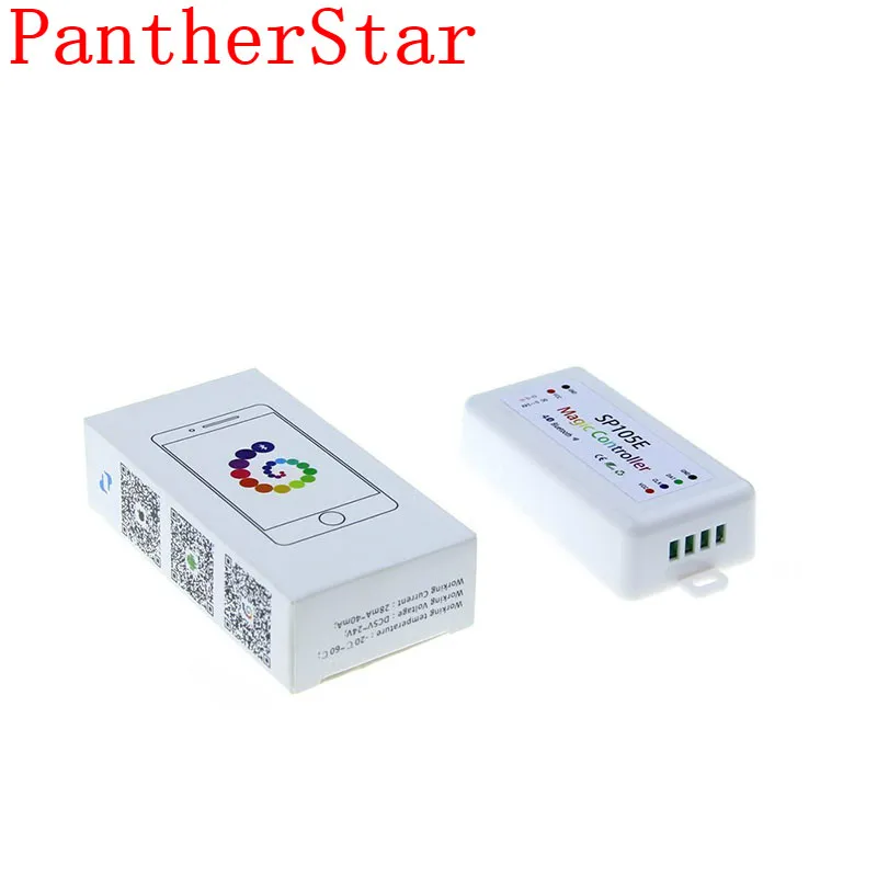 SP105E волшебный регулятор Bluetooth 4 0 DC5-24V 2048 Пиксели для WS2811 2812 2801 6803 IC Светодиодные