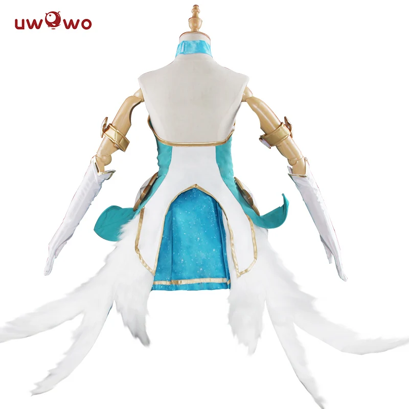 UWOWO Ver Game Cosplay LOL Star Guardian Soraka Cosplay Women Halloween Christmas Costume Game LOL Star Guardian Soraka Cosplay