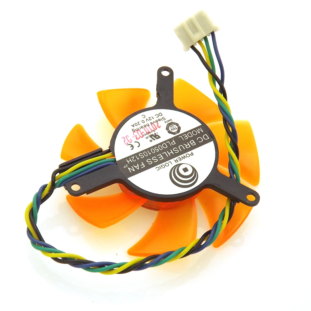 PLD05010S12H PLD05010S12L 12 В 0 20a 47 мм 39x39x39 4 контактный охлаждающий вентилятор для