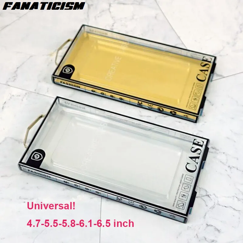 US $144.00 300pcs Universal PVC Plastic Blister Box Retail Packaging For IPhone XR XS Max 6s 7 8 Samusng S10e S10 S9 S8 Plus Case Cover