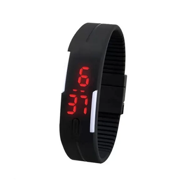 2017 New Fashion LED Watch Women Men Sports Watches Silicone Candy Multicolor Touch Screen Digital Bracelet Wristwatch Relogios