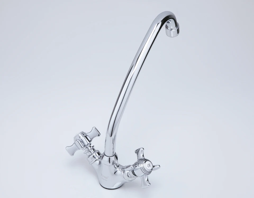 FRAP silver Chrome flexible kitchen tap sink drinking water faucet filter taps kitchen mixer hot and cold mixer 360 Degree f4124