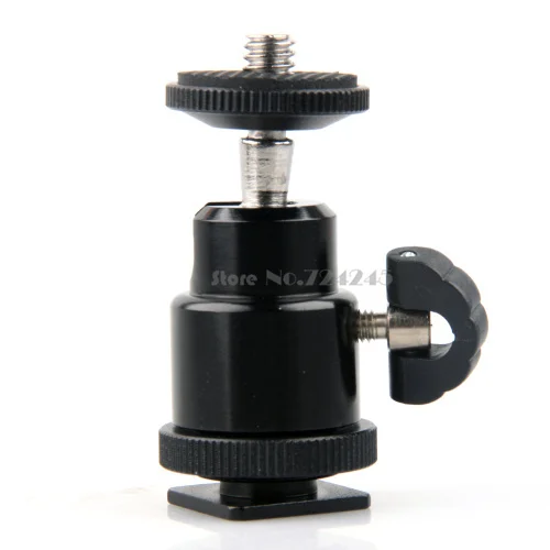 For Camera Tripod LED Light Flash Bracket Holder Mount 1/4