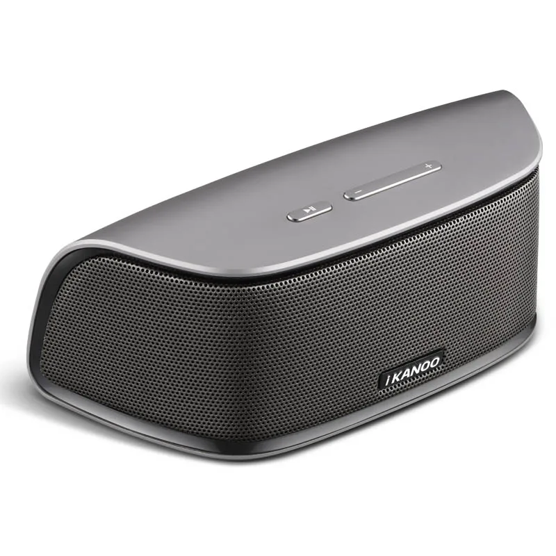 iKANOO i808 Portable Metal Wireless Bluetooth 4.0 Speaker Bass Booster Hands free TF Card AUX