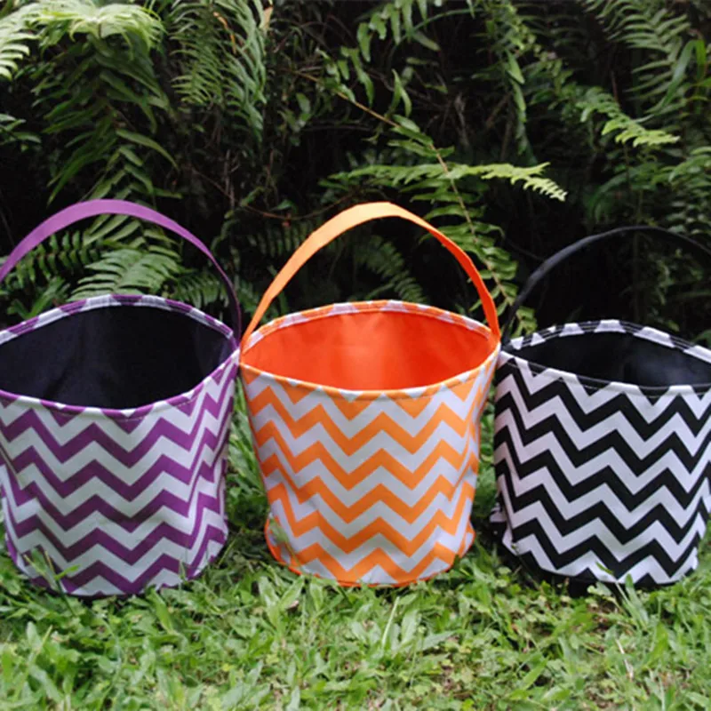 Wholesale Chevron Halloween Buckets Tote Bag Halloween Supplies Wholesale Chevron Halloween Buckets Tote Bag Halloween Supplies Trick Or Treat Bag Candy Bag DOM103171 32483139136html