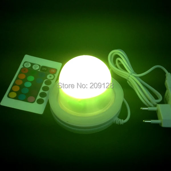 

Best quality waterproof ip68 rgb multi color remote control induction charge led table light tubes