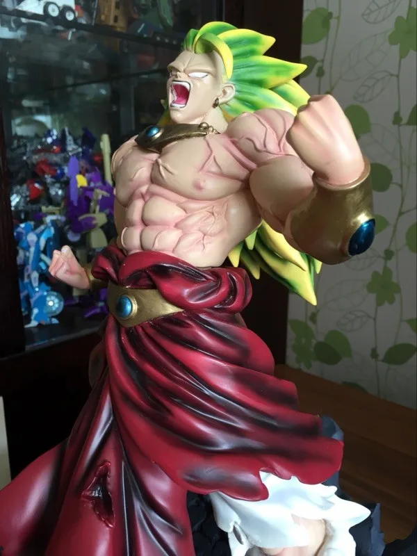 COMIC CLUB Dragon Ball Z 48 см Супер saiyan 3 Broli GK статуя из смолы для коллекции
