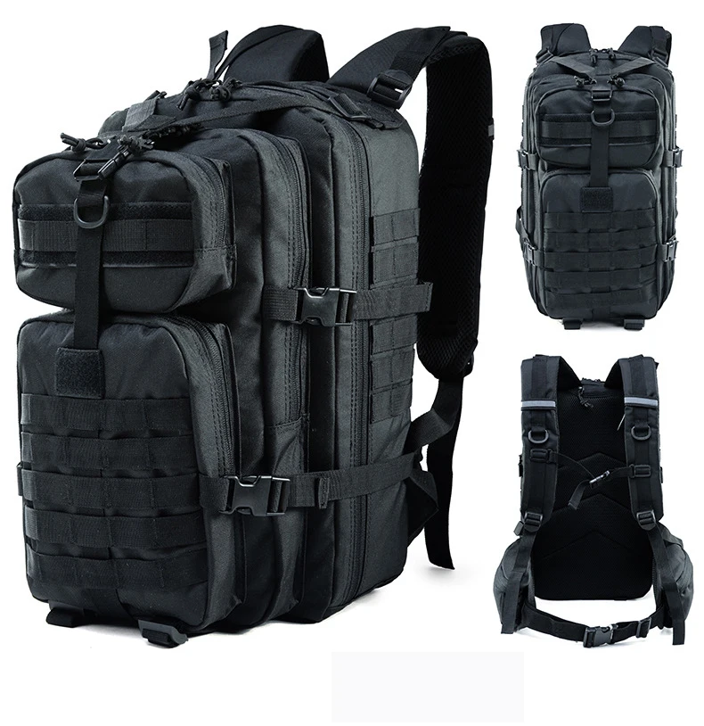 

40L Military Tactical Assault Pack 3 Day Backpack Army Molle Waterproof Camping Bug Out Bag Rucksack for Outdoor Hiking