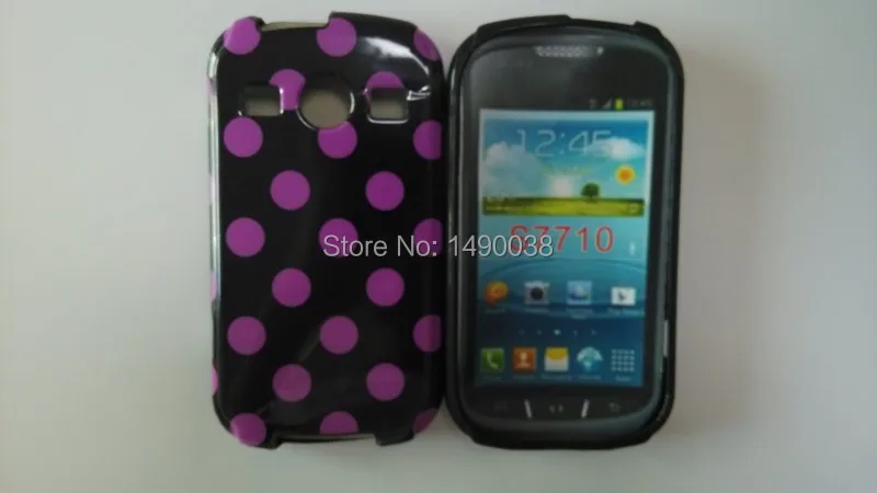 OEEKOI мягкий чехол из ТПУ в горошек для Samsung Galaxy Xcover 2 S7710 Бесплатный телефона|case