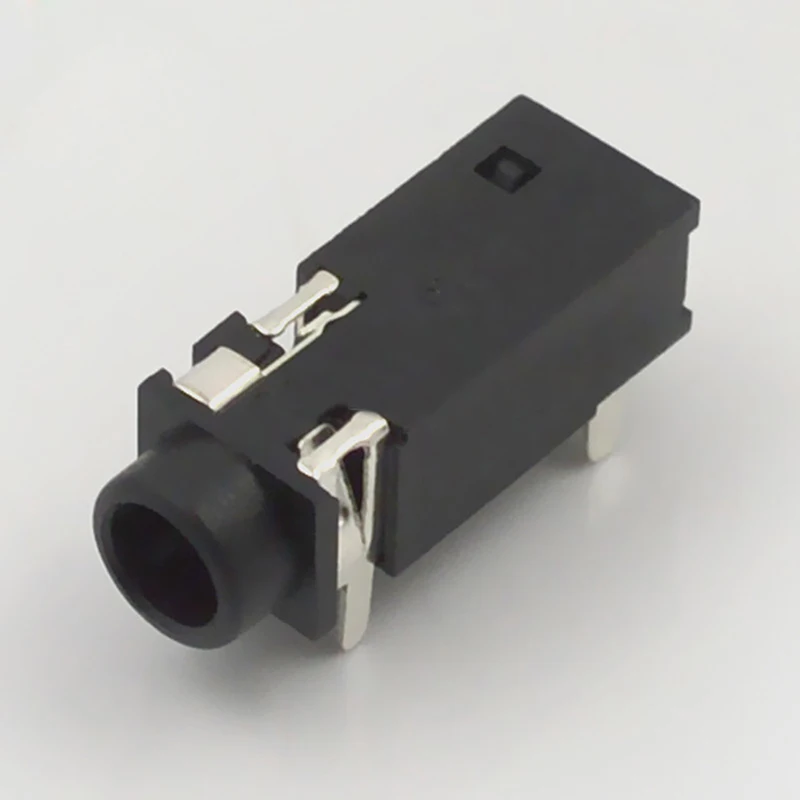 3 5mm Plugs Jack 3 5mm Connector Stereo two channel Headphone Plug Audio Connector Nickel Plated Can be Wired