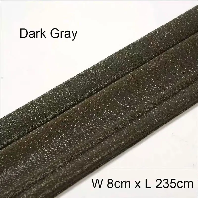 Dark Gray 3D самоклеящаяся линия талии Наклейка на стену пена плинтус водонепроницаемый Мраморный Край гостиная детская комната Домашний декор для стен - Цвет: Dark Gray