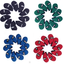 Набор для гольфа с шариками для гольфа, набор для парики из железа, 9 железных защитных чехлов