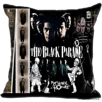 

Best Custom My Chemical Romance (2)@ Pillow Case Bedroom Home Square zipper Pillowcases (One Side) #190404-01-200